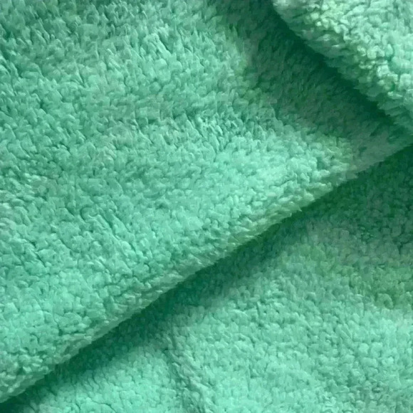 Athleta Girl So Snug Sherpa‎ Hoodie  with Pockets Green size XXL (16) - Picture 9 of 11